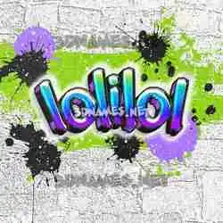 lolilol in Graffiti Grunge style - 3D name wallpaper