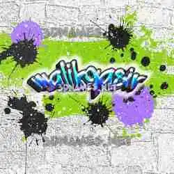 malikqasir in Graffiti Grunge style - 3D name wallpaper