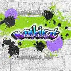 mankirat in Graffiti Grunge style - 3D name wallpaper