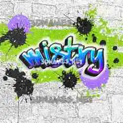 mistry in Graffiti Grunge style - 3D name wallpaper