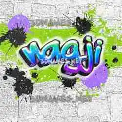 nagji in Graffiti Grunge style - 3D name wallpaper