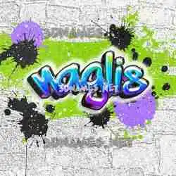 naglis in Graffiti Grunge style - 3D name wallpaper