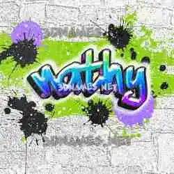nathy in Graffiti Grunge style - 3D name wallpaper