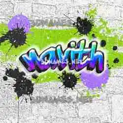 navith in Graffiti Grunge style - 3D name wallpaper