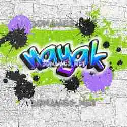 nayak in Graffiti Grunge style - 3D name wallpaper