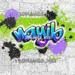 nayib in Graffiti Grunge style - 3D name wallpaper