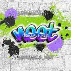 neet in Graffiti Grunge style - 3D name wallpaper
