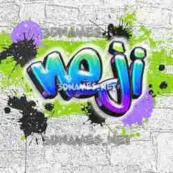 neji in Graffiti Grunge style - 3D name wallpaper
