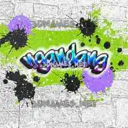 ngandang in Graffiti Grunge style - 3D name wallpaper