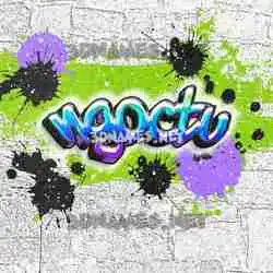 ngoctu in Graffiti Grunge style - 3D name wallpaper