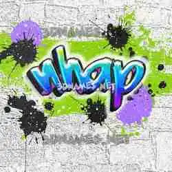 nhap in Graffiti Grunge style - 3D name wallpaper