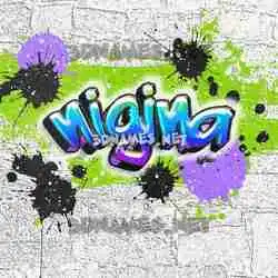 nigina in Graffiti Grunge style - 3D name wallpaper