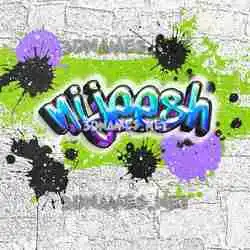 nijeesh in Graffiti Grunge style - 3D name wallpaper