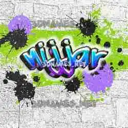nijjar in Graffiti Grunge style - 3D name wallpaper