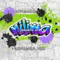 nilima in Graffiti Grunge style - 3D name wallpaper