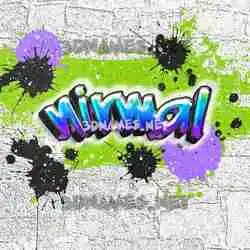 nirmal in Graffiti Grunge style - 3D name wallpaper