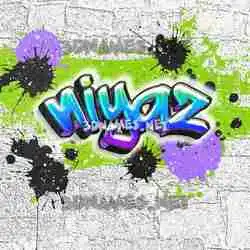 niyaz in Graffiti Grunge style - 3D name wallpaper