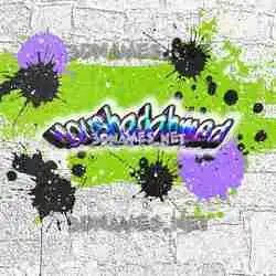 noushadahmed in Graffiti Grunge style - 3D name wallpaper