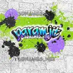 paramjit in Graffiti Grunge style - 3D name wallpaper