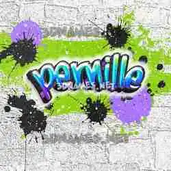 pernille in Graffiti Grunge style - 3D name wallpaper