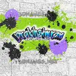 prabhsimran in Graffiti Grunge style - 3D name wallpaper