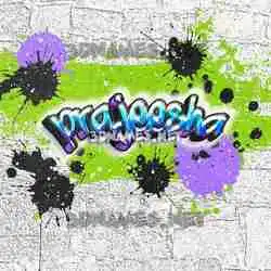 prajeesha in Graffiti Grunge style - 3D name wallpaper
