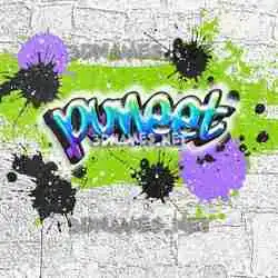 puneet in Graffiti Grunge style - 3D name wallpaper