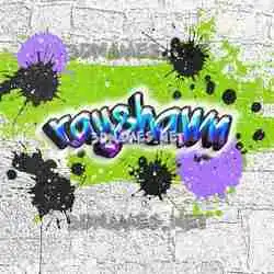 rayshawn in Graffiti Grunge style - 3D name wallpaper