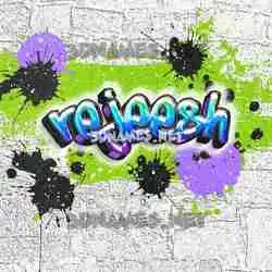 rejeesh in Graffiti Grunge style - 3D name wallpaper