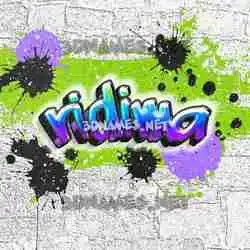 ridima in Graffiti Grunge style - 3D name wallpaper