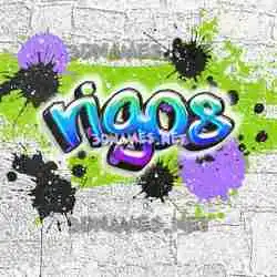rigos in Graffiti Grunge style - 3D name wallpaper