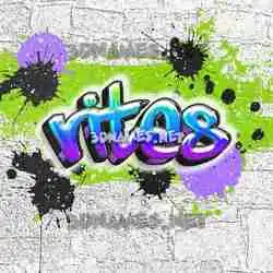 rites in Graffiti Grunge style - 3D name wallpaper