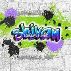 shivan in Graffiti Grunge style - 3D name wallpaper