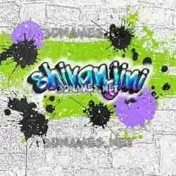 shivanjini in Graffiti Grunge style - 3D name wallpaper