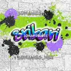 srikari in Graffiti Grunge style - 3D name wallpaper