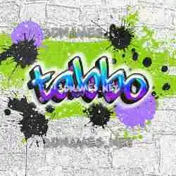 tabbo in Graffiti Grunge style - 3D name wallpaper
