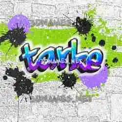 tarke in Graffiti Grunge style - 3D name wallpaper