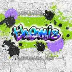 themis in Graffiti Grunge style - 3D name wallpaper