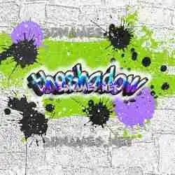 theshadow in Graffiti Grunge style - 3D name wallpaper