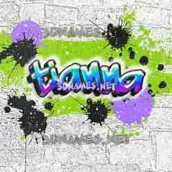 tianna in Graffiti Grunge style - 3D name wallpaper