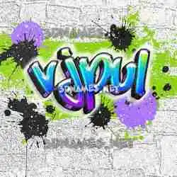 vjpul in Graffiti Grunge style - 3D name wallpaper