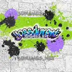yossdurent in Graffiti Grunge style - 3D name wallpaper