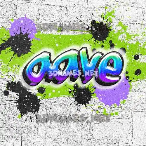aave in Graffiti Grunge style - 3D name wallpaper aave in Graffiti Grunge style - 3D name wallpaper