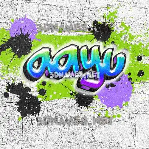 aayu in Graffiti Grunge style - 3D name wallpaper aayu in Graffiti Grunge style - 3D name wallpaper