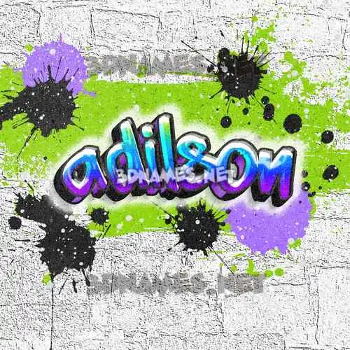 adilson in Graffiti Grunge style - 3D name wallpaper adilson in Graffiti Grunge style - 3D name wallpaper