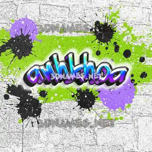 anhkhoa in Graffiti Grunge style - 3D name wallpaper