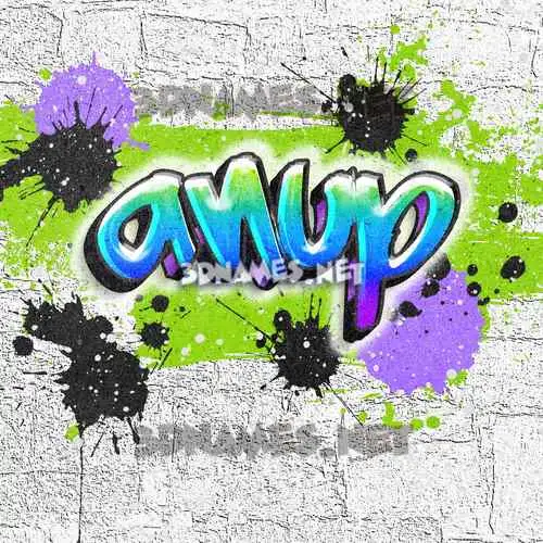 anup in Graffiti Grunge style - 3D name wallpaper anup in Graffiti Grunge style - 3D name wallpaper