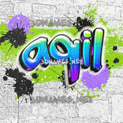 aqil in Graffiti Grunge style - 3D name wallpaper aqil in Graffiti Grunge style - 3D name wallpaper