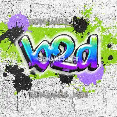 b2d in Graffiti Grunge style - 3D name wallpaper b2d in Graffiti Grunge style - 3D name wallpaper
