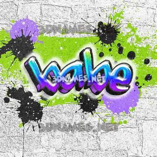 babe in Graffiti Grunge style - 3D name wallpaper babe in Graffiti Grunge style - 3D name wallpaper